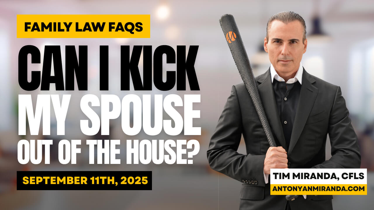 Can I Kick my Spouse out of the House