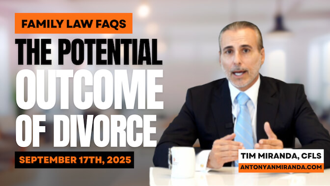 Potential Outcomes of Divorce