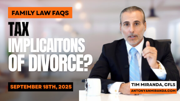 Tax Implications of Divorce