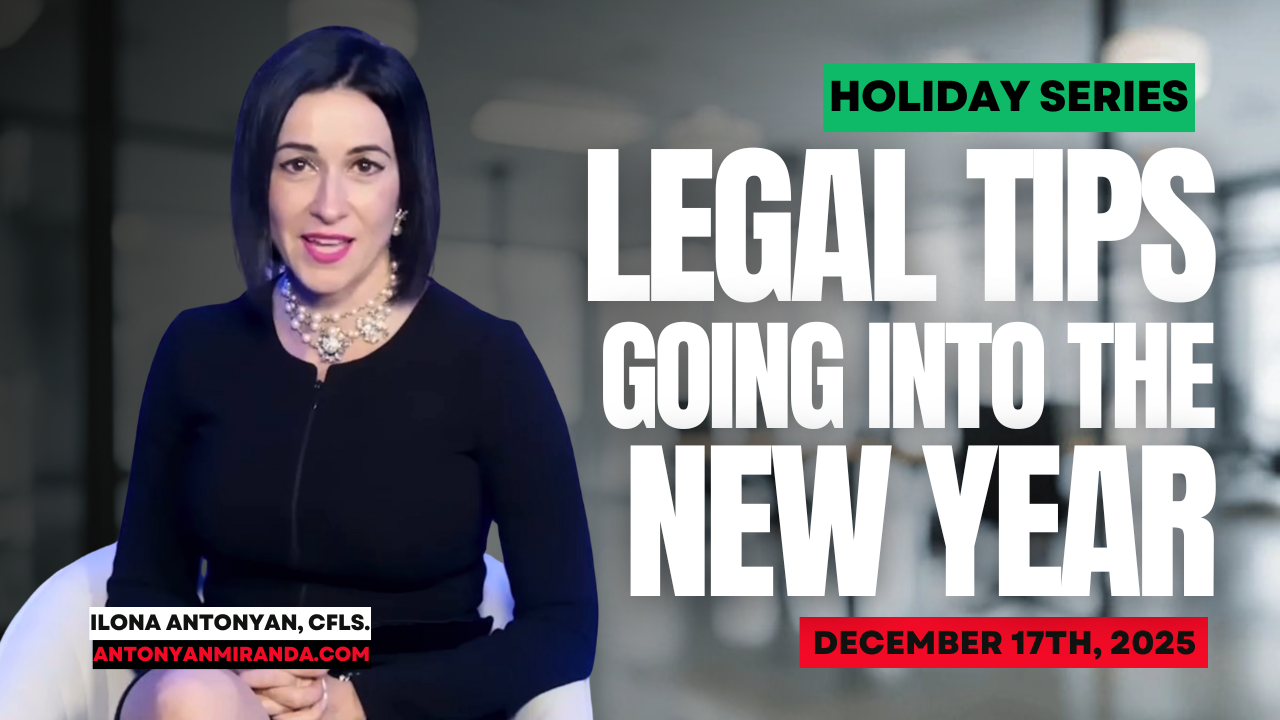 Legal Tips Going Into 2026