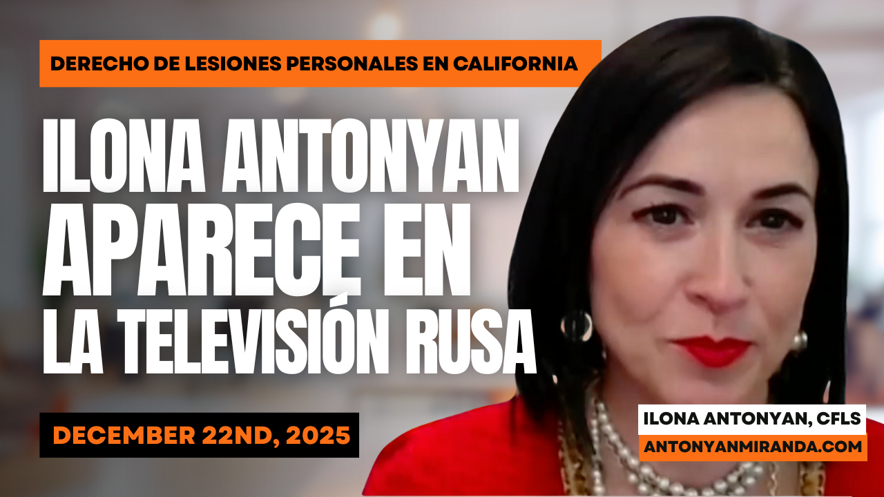 Ilona Antonyan Aparece en la televisión rusa