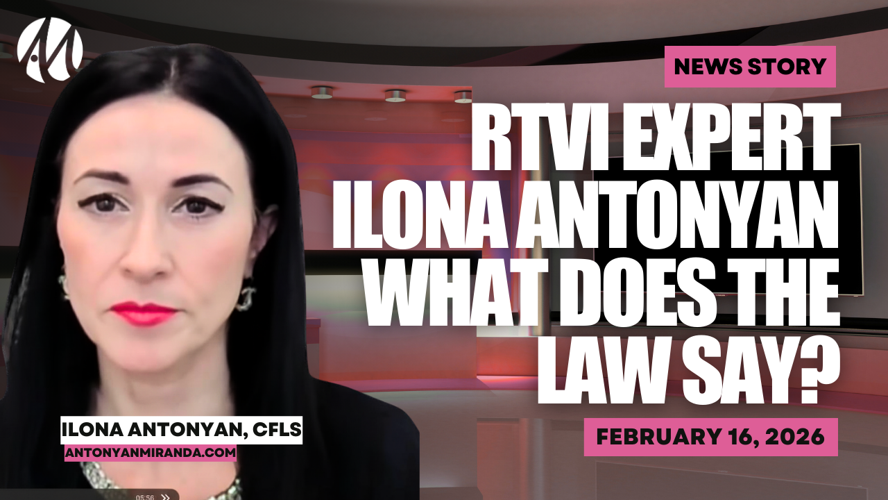 Ilona Antonyan on RTVI — Legal Expert Breaks Down the Headlines