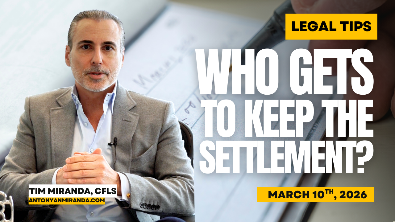 Who Gets the Money From an Injury Settlement in a Divorce?