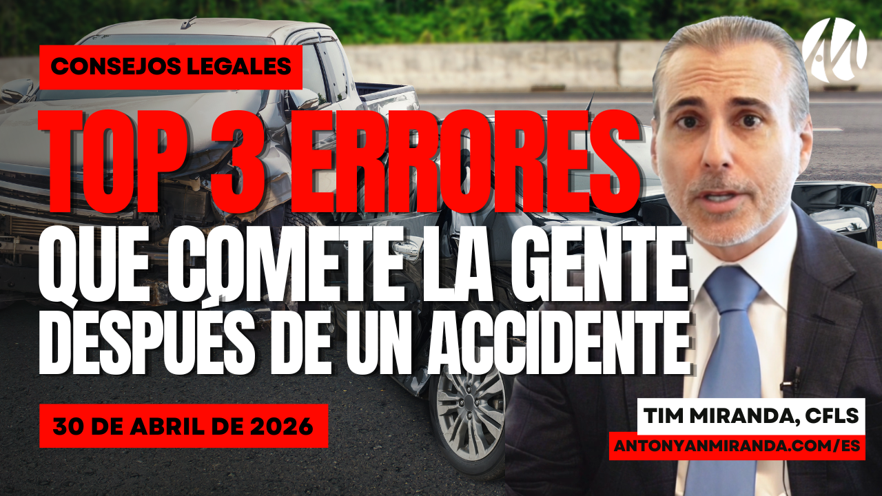 Los 3 Errores Más Costosos Que Comete La Gente Después De Un Accidente De Auto (Y Cómo Evitarlos)