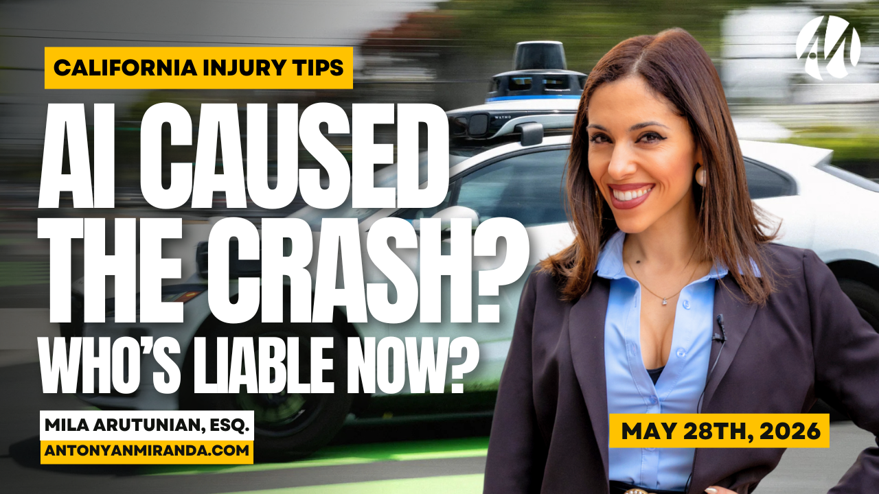 AI and Distracted Driving Accidents in California: What Injured Victims Need to Know