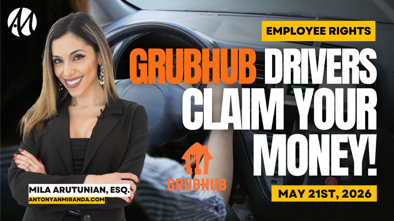 California Grubhub Drivers: Don’t Miss This $24.75 Million Settlement