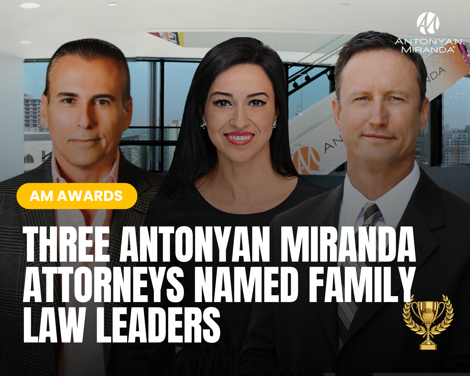 Three Antonyan Miranda Attorneys Earn Doyle’s Guide 2026 Family Law Honors