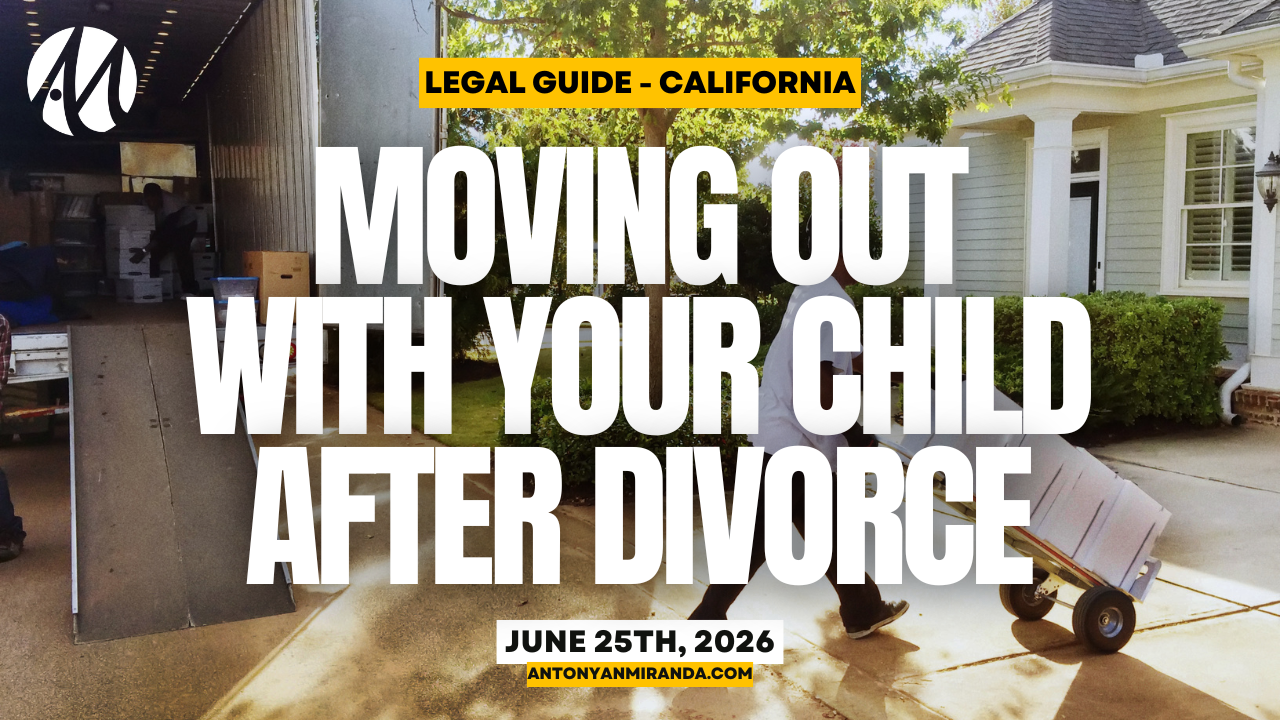 Can I Move Out of San Diego With My Child After Divorce?