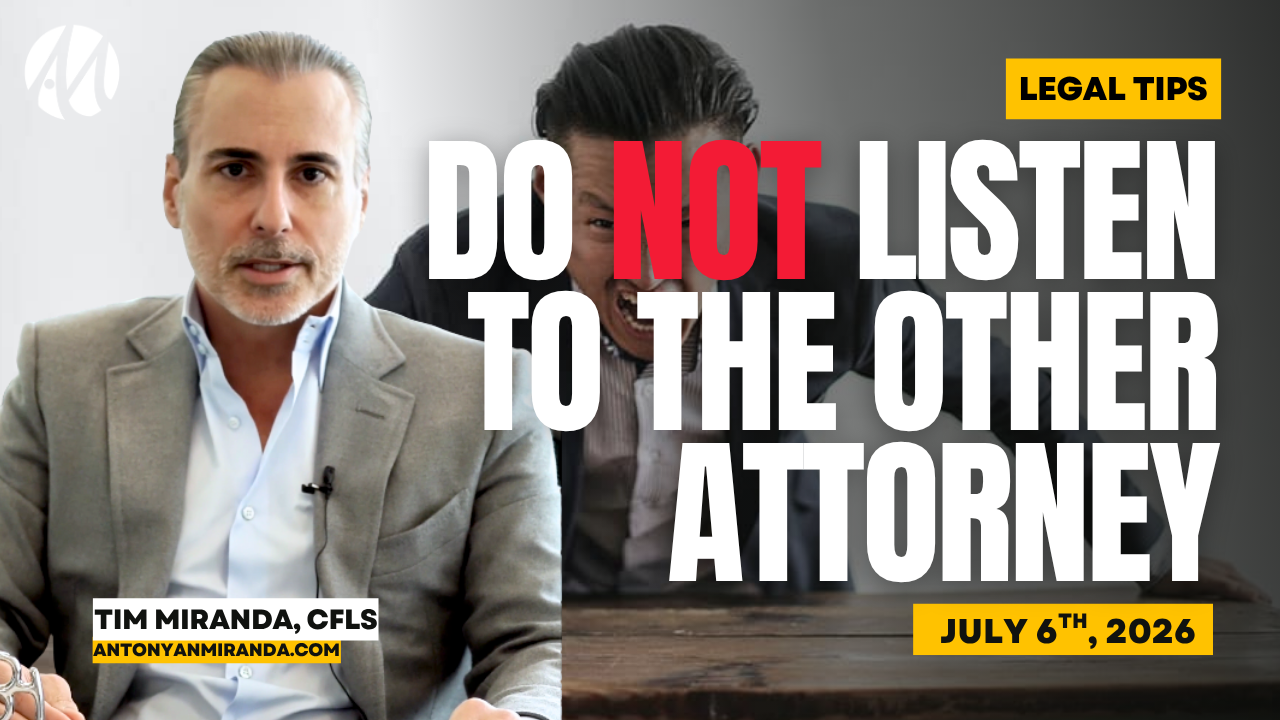 What Should You Do If Your Ex's Lawyer Sends You an Intimidating Letter?