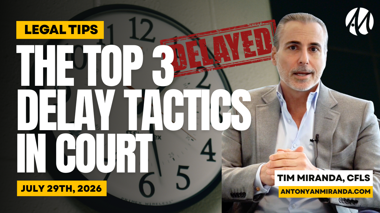 Why Do Family Court Cases Take So Long? 3 Common Delay Tactics in California