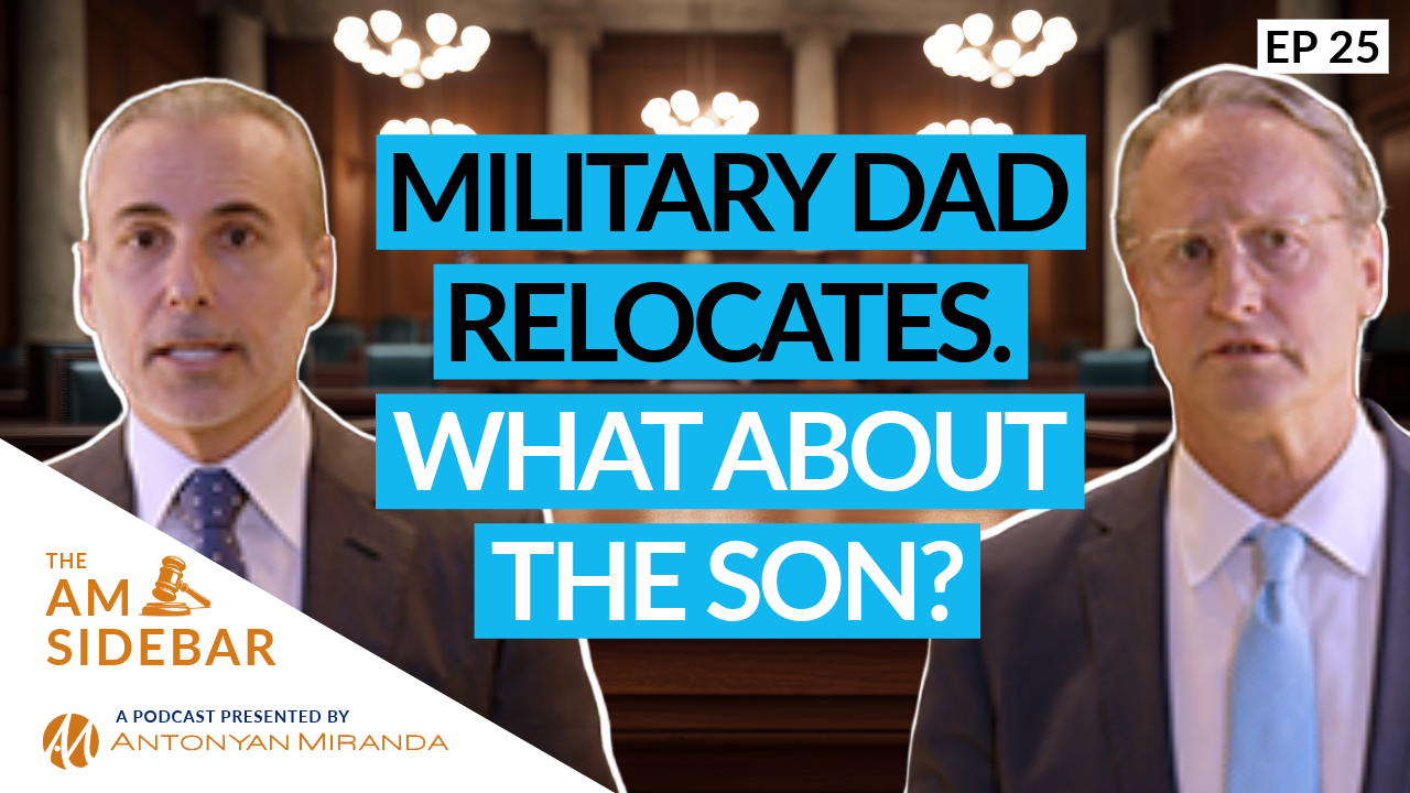 Military Parent Ordered to Move: Who Gets Child Custody in California?